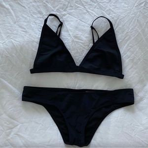 NWOT Anine Bing Black Bikini medium